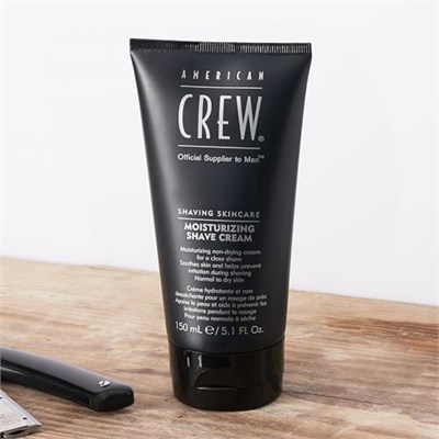 American Crew Shave Cream for Men, Moisturizing Shave Cream, 5.1 Fl Oz