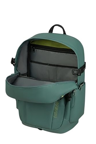 American Tourister Unisex Yetişkin Sırt Çantası, DARK FOREST, 17,3 İnç