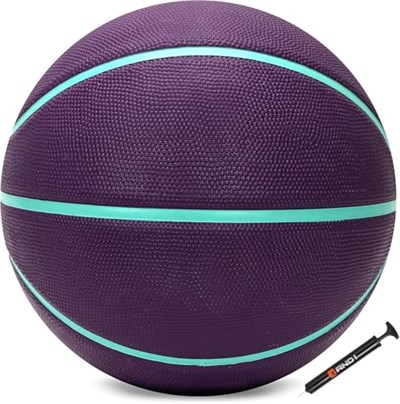 AND1 Fantom Kauçuk Basketbol: Resmi Düzenleme Boyutu 7 (74,9 cm) Kauçuk Basketbol - Derin Kanal İnşaat Sokak Topu, Kapalı Açık Hava Basketbol Oyunları için Üretilmiştir