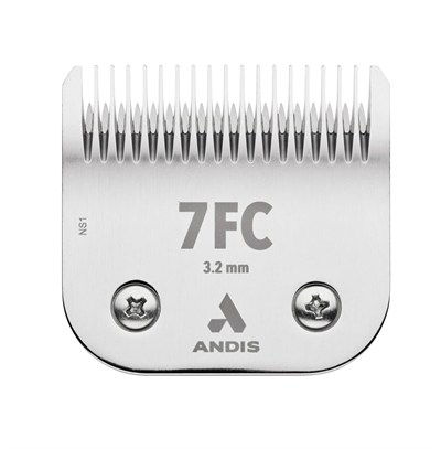 Andis 72600 UltraEdge Sökülebilir Karbon İnfüze Çelik Köpek Kesme Bıçağı, Boyut-7FC, 1/8-İnç Kesim Uzunluğu