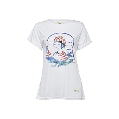 Anemoss Denizci Kız Kadın T-Shirt L