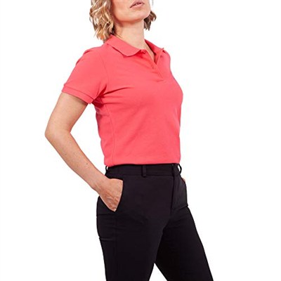 Anemoss Kadın Polo Yaka T-Shirt,%100 pamuk,Yumuşak Doku, Classic Fit Kalıp,Kısa Kollu