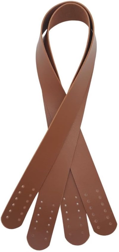 Angel Çanta Aksesuar 60x3 cm Suni Deri Taba Renk Çift Sap