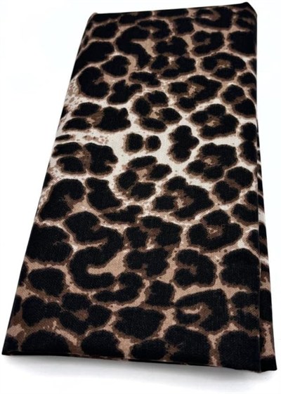 Angel Çanta Aksesuar 90x50 cm Duck Astarlık Kumaş Leopar Desen