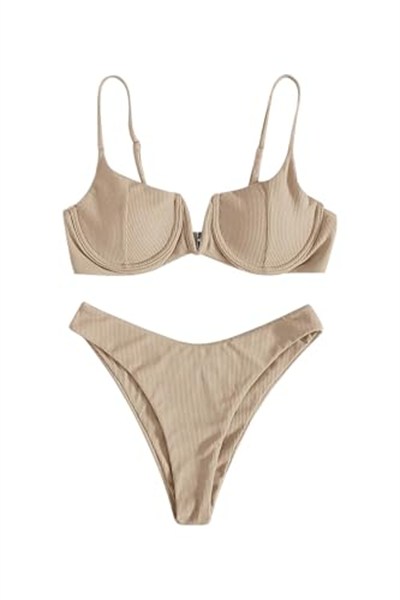 Angelsin Üstü V Göğüs Dekolteli Bikini Takım
