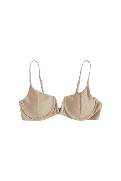 Angelsin V Göğüs Dekolteli Bikini Üstü