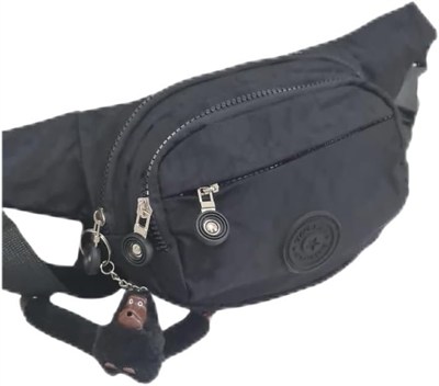 Anıl Bags Su Geçirmez Krinkıl Kumaş Bel Çantası Çapraz Anahtarlıklı