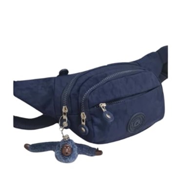 Anıl Bags Su Geçirmez Krinkıl Kumaş Bel Çantası Çapraz Anahtarlıklı