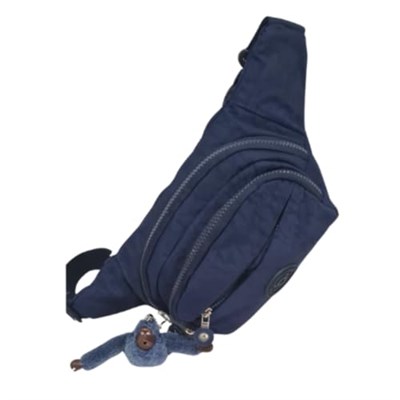 Anıl Bags Su Geçirmez Krinkıl Kumaş Bel Çantası Çapraz Anahtarlıklı