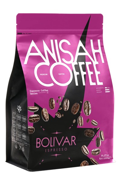 Anisah Coffee Bolivar Espresso Çekirdek Kahve 1000gr