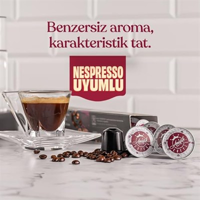 Anisah Coffee Bolivar Kapsül Kahve | 10lu | Nespresso Uyumlu | Alüminyum Kapsül