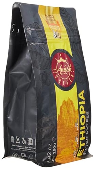 Anisah Coffee Etiyopya Öğütülmüş Filtre Kahve 250gr