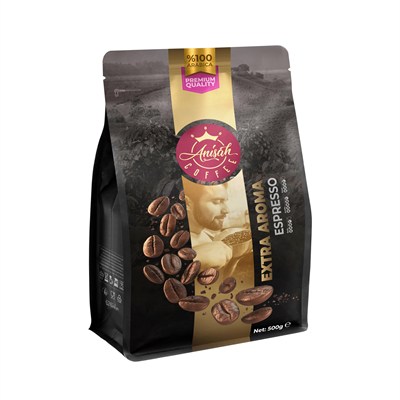 Anisah Coffee Extra Aroma Espresso Çekirdek Kahve | 500gr |%100 Arabica