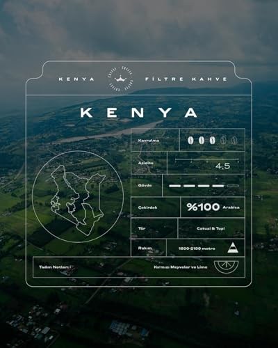Anisah Coffee Kenya Filtre Kahve 250gr Kağıt Filtre Öğütme