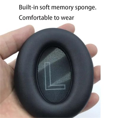 Anker Soundcore Life Q30 Q35 Kulaklıklar için Yedek Q30 Kulaklık Gürültü Önleyici Protein Deri Kulak pedi Bellek Köpüğü Kulak Yastıkları Kulaklık Onarım Parçası (Mavi)