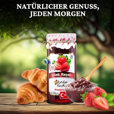 Antalya Reçelcisi Çilek Reçeli 290 G