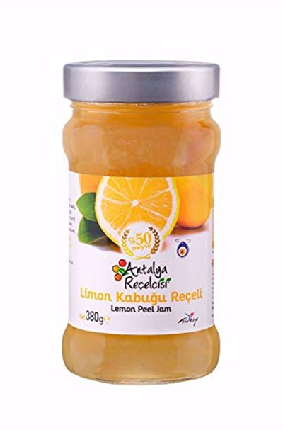 Antalya Reçelcisi Limon Kabuğu Reçeli 380 G