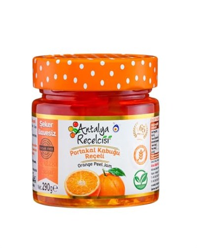 Antalya Reçelcisi Turunç Kabuğu Reçeli 290g Şekeri Meyveden