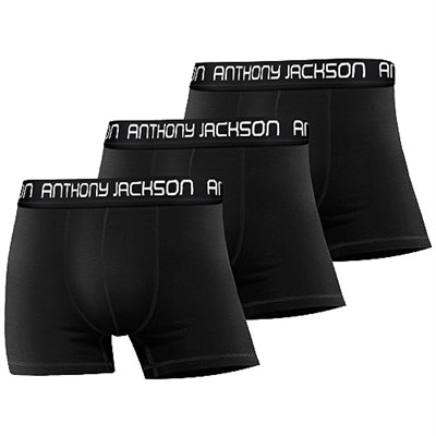Anthony Jackson Likralı 3lü Kutu Premium Erkek Boxer