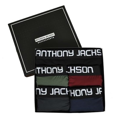 Anthony Jackson Likralı 5li Kutu Premium Erkek Modal Boxer