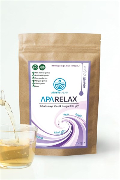Apayrı Yaşam RELAXÇAYI Bio Çay Karışımı% 100 Bitkisel Aparelax