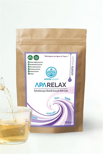 Apayrı Yaşam RELAXÇAYI Bio Çay Karışımı% 100 Bitkisel Aparelax
