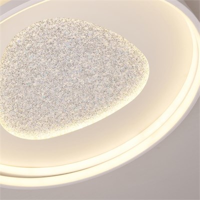 Apliqa Aeris 50lik Yuvarlak Üçgen Ledli 148 Watt Plafonyer 3 Renkli Avize