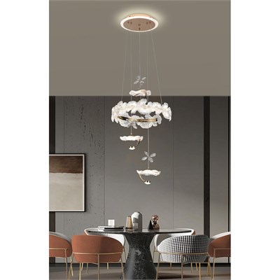 Apliqa Anka 3lü Gold Led Avi̇ze