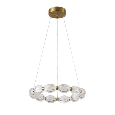 Apliqa Aspen 12li Yuvarlak 56 Watt Eskitme Sarkıt 3 Renkli Led Avize