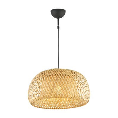Apliqa Briella Tekli Rattan Modern Tasarım Oturma Odası Avize