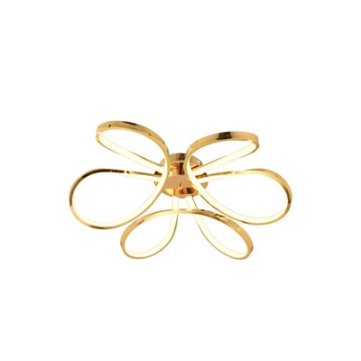 Apliqa Chalda Gold Plafonyer Modern Salon Led Avize
