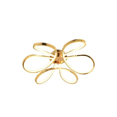 Apliqa Chalda Gold Plafonyer Modern Salon Led Avize