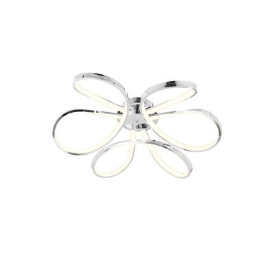 Apliqa Chalda Krom Plafonyer Modern Salon Led Avize