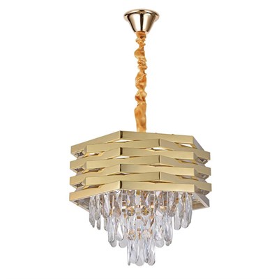 Apliqa Corde 40lık Gold Kaplamalı Kristal Avize