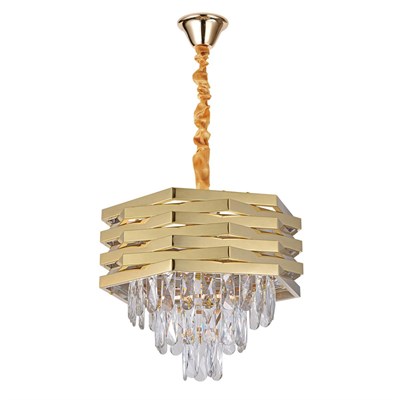 Apliqa Corde 40lık Gold Kaplamalı Kristal Avize