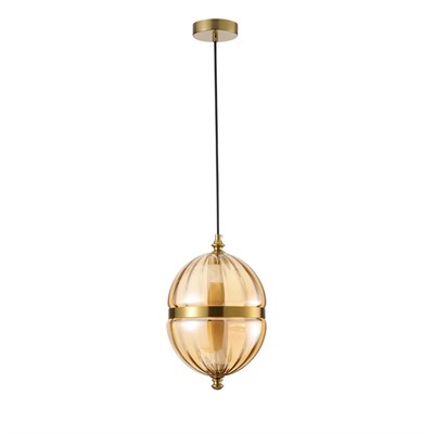 Apliqa Dolly 6 Watt 3000k Ledli Bal Camlı Tekli Sarkıt Led Avize
