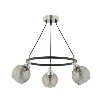 Apliqa Flora 3 Lü Krom Detaylı Modern Koridor Mutfak Salon Avize