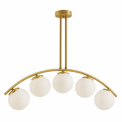 Apliqa Fralde 5 Li Gold Modern Mutfak Cafe Restoran Için Uygun Retro Salon Avize