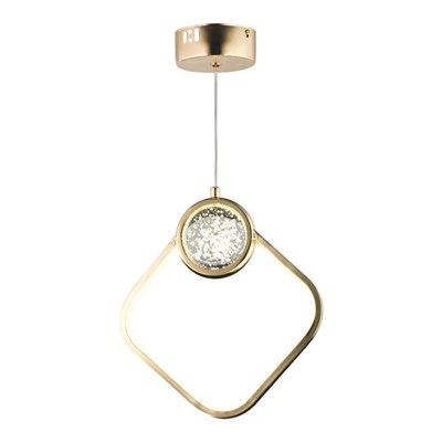 Apliqa Frieda Tekli 3 Renkli 17 Watt Gold Ledli Modern Oturma Odası Salon Sarkıt Avize