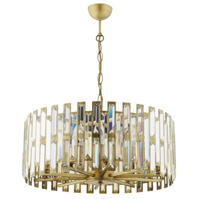 Apliqa Gallıano Eskitme Kristalli, Taşlı Modern Tasarım Kristal Salon Avize