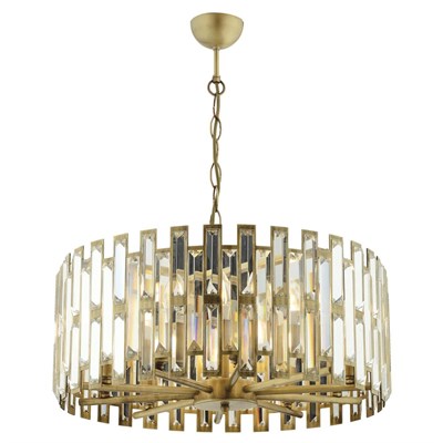 Apliqa Gallıano Eskitme Kristalli, Taşlı Modern Tasarım Kristal Salon Avize