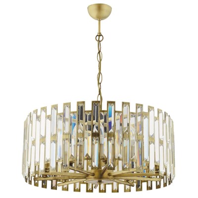 Apliqa Gallıano Eskitme Kristalli, Taşlı Modern Tasarım Kristal Salon Avize