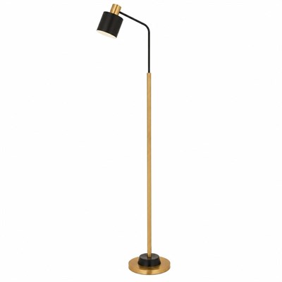 Apliqa Gerodi Siyah Retro Başlıklı Modern Dekoratif Köşe Lambader
