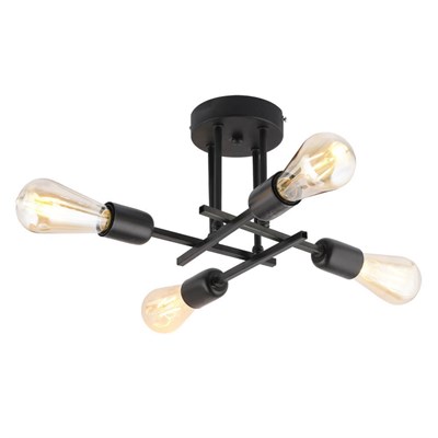 Apliqa Glam 4 Lü Modern Plafonyer Genç Odası Mutfak Yatak Odası Avize