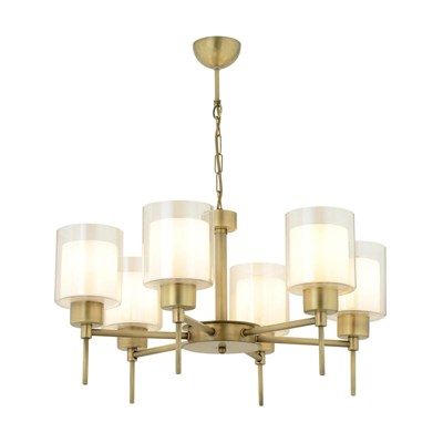 Apliqa Goldie 6 Lı Eskitme Modern Yatak Odası Salon Avize