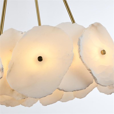 Apliqa Harlow 60lık Gold 48 Watt Ledli Avize
