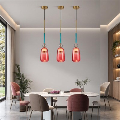 Apliqa Helıx 12w Modern Tekli Led Avize - Salon Ve Mutfak Aydınlatma