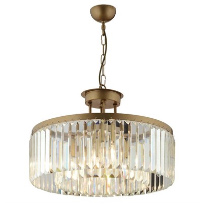 Apliqa Kanvas 45lik Eskitme Kristalli Taşlı Modern Tasarım Kristal Salon Avize
