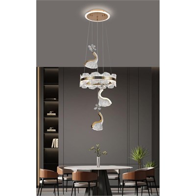 Apliqa Liliana 3lü Gold Led Avi̇ze
