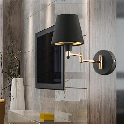 Apliqa Lona Gold Tasarım Salon Koridor Salon Aplik